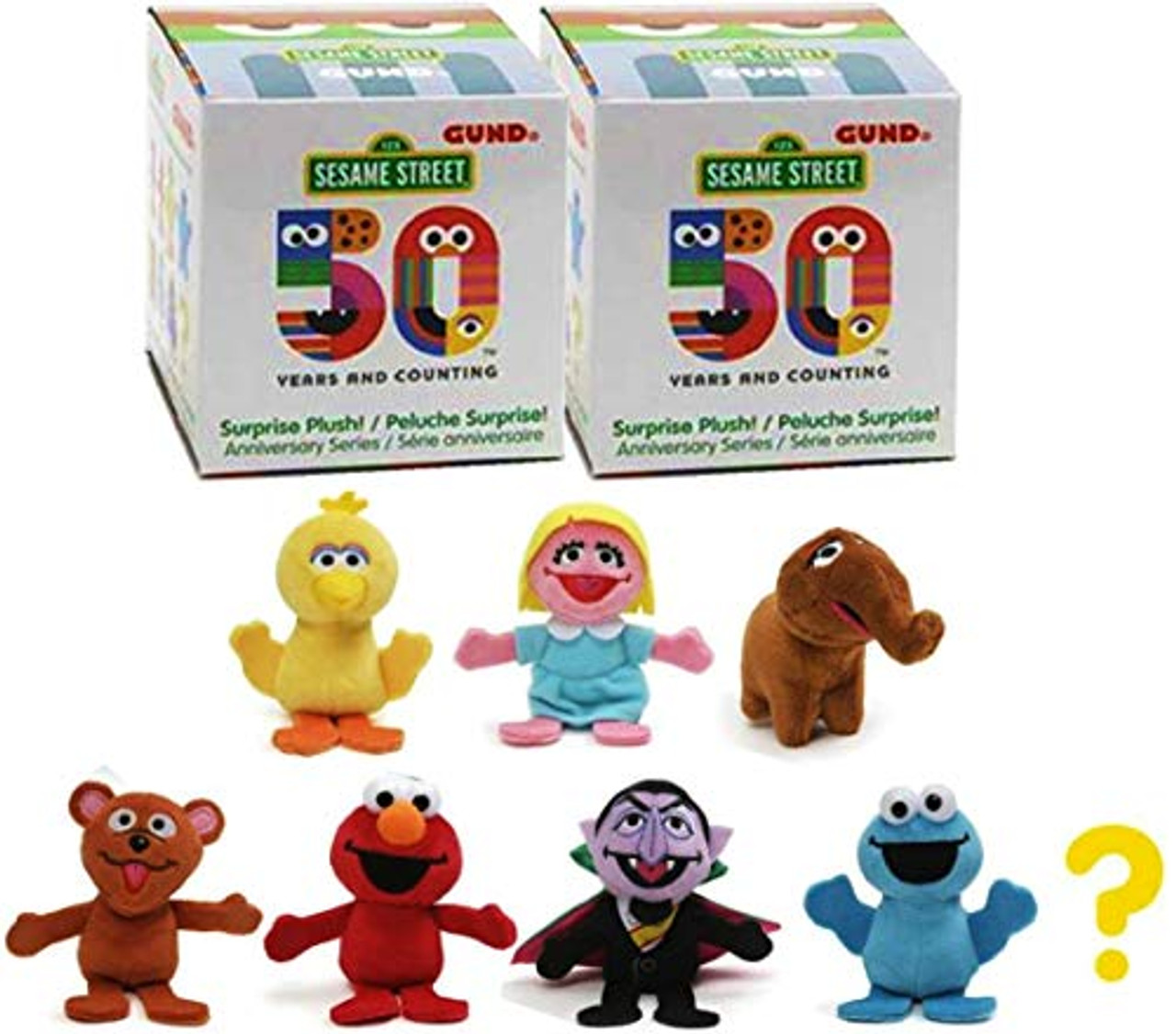 gund sesame street 50th anniversary