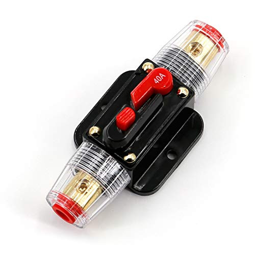 UTSAUTO Circuit Breaker 40Amp Resettable Fuse Circuit Breaker Auto Car ...