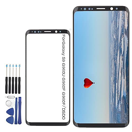 Black Front Glass for Samsung Galaxy S9 