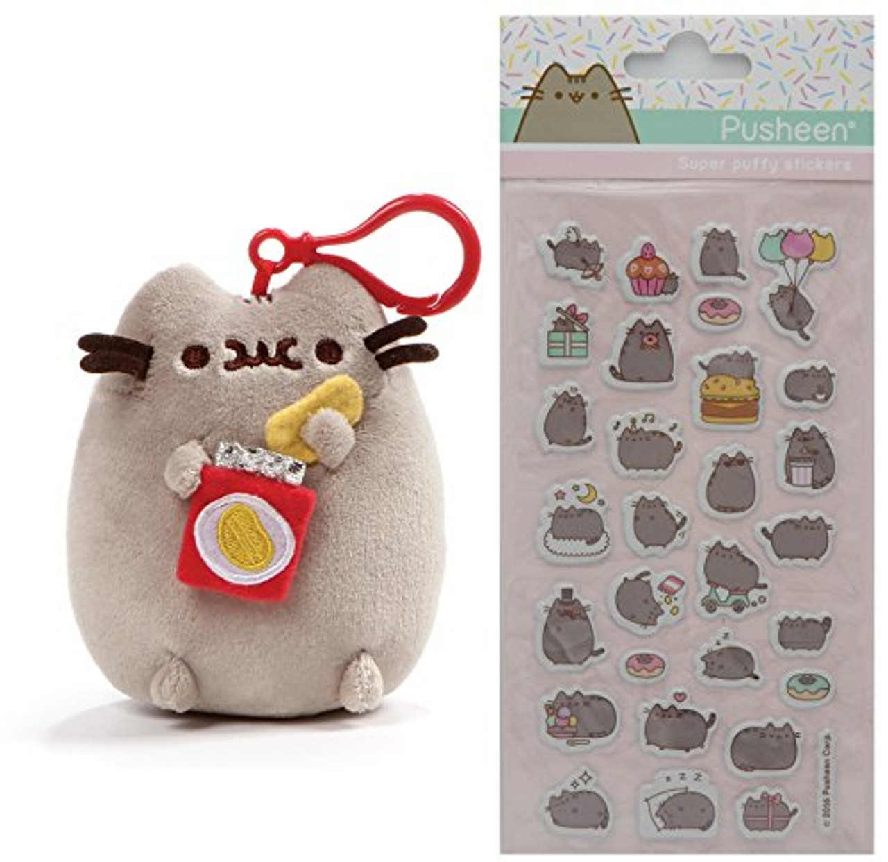 pusheen potato chip plush