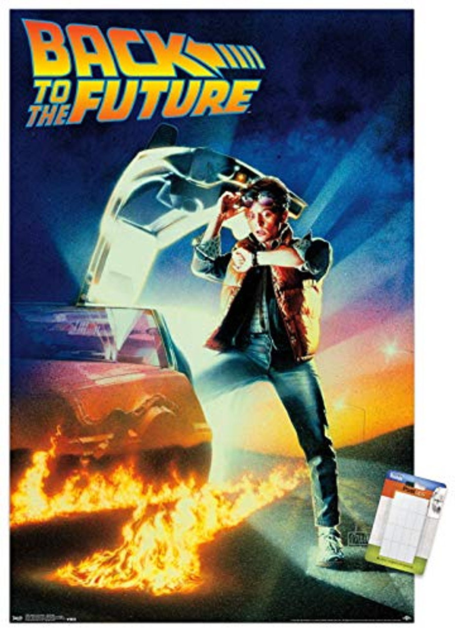 Trends International Back to The Future One Sheet Wall Poster, 22.375
