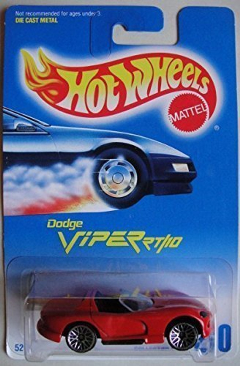 hot wheels dodge viper red