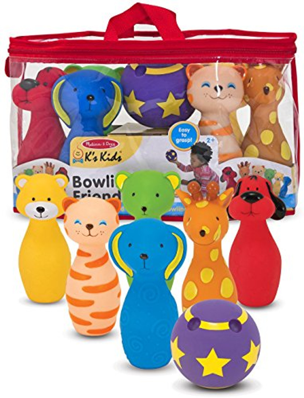 bowling friends preschool playset