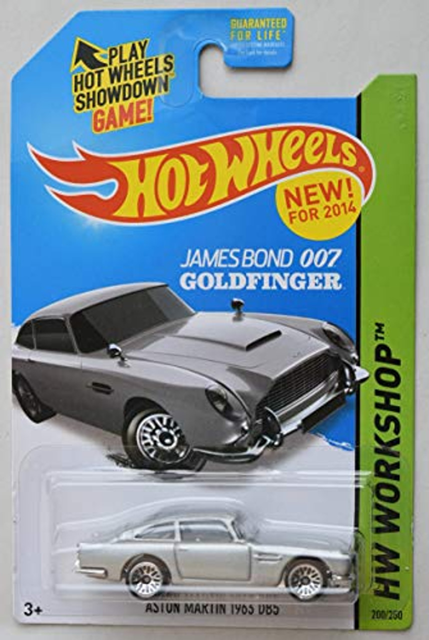 hot wheels goldfinger