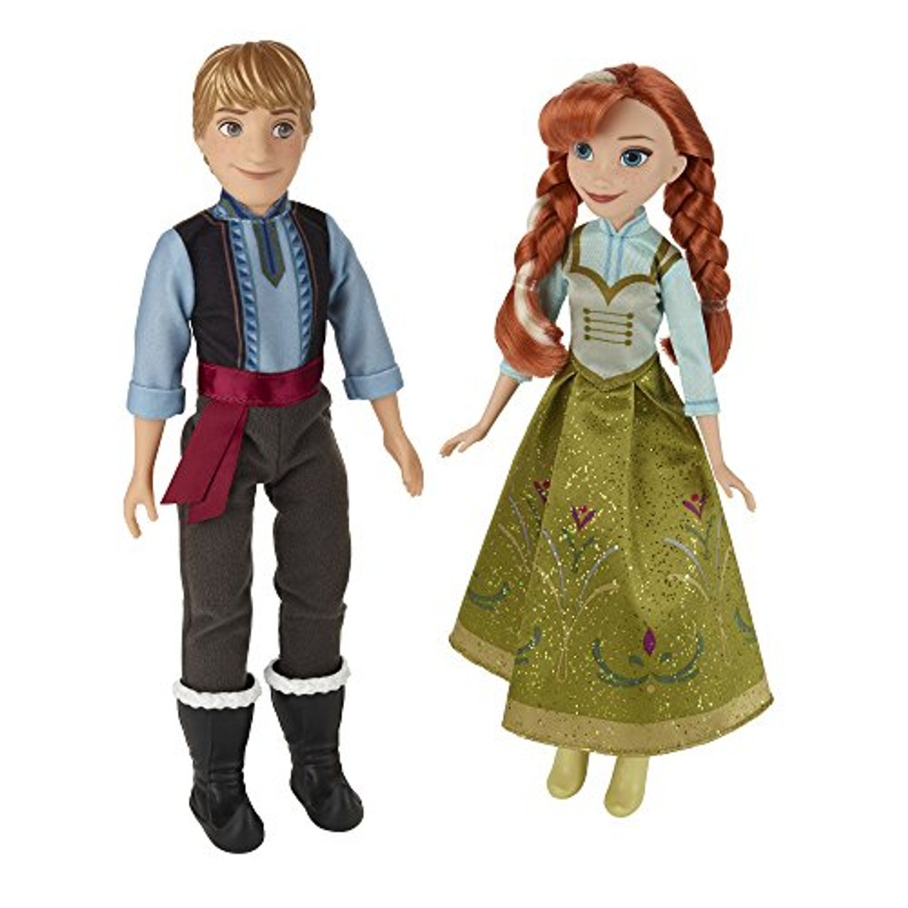 anna and kristoff barbie dolls