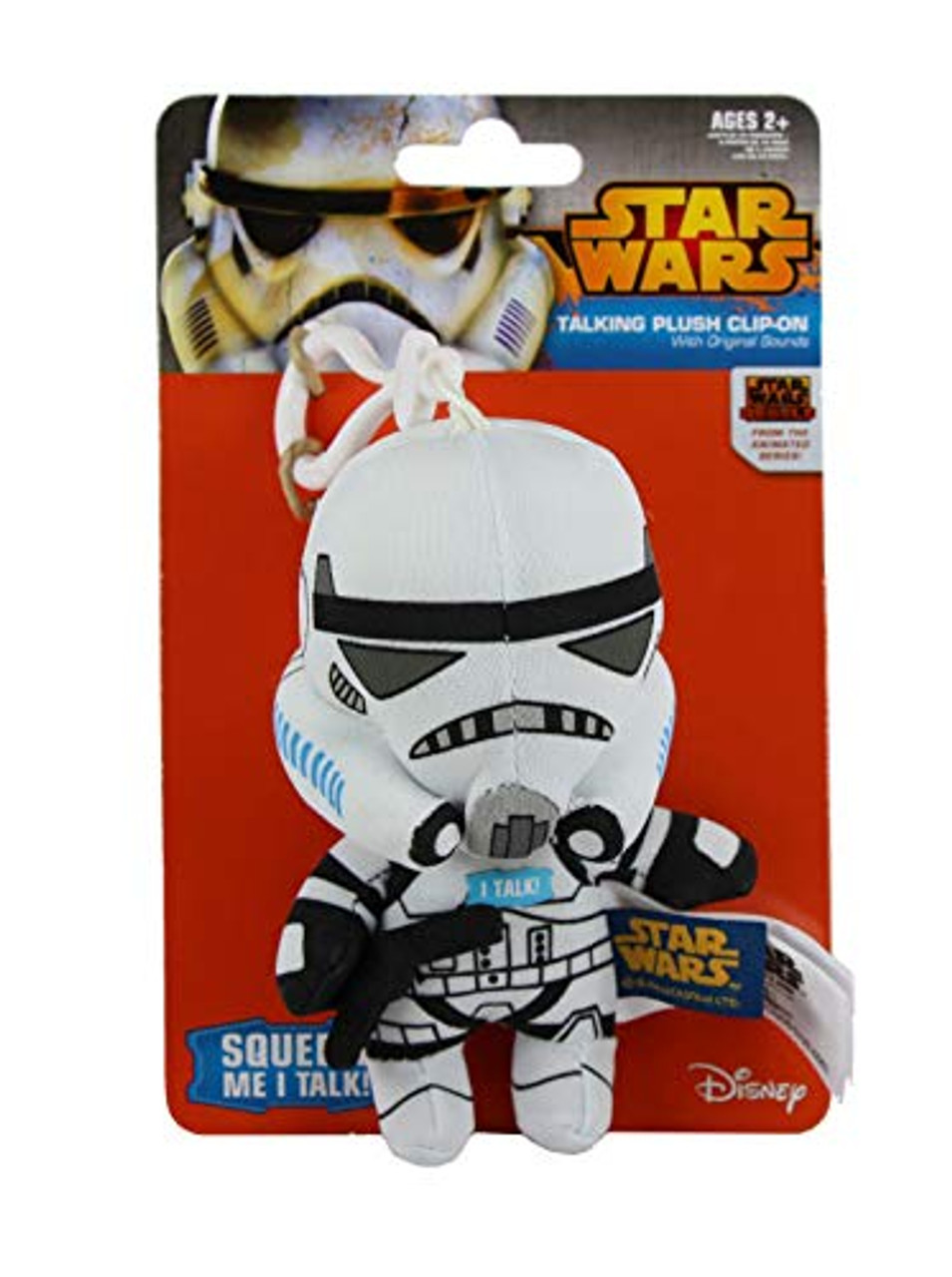 star wars talking plush clip on