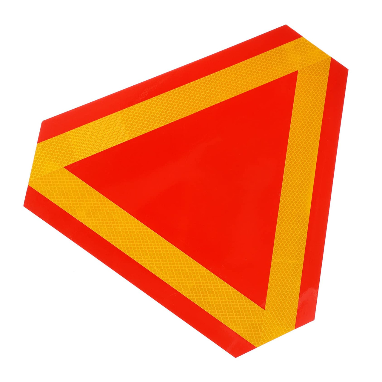 Verkehrsschild 'Langsam Fahrendes Fahrzeug' | 35,6 X 40,6 Cm, Reflektierend, Wasserdicht – Für Baustellen & Schulzonen
