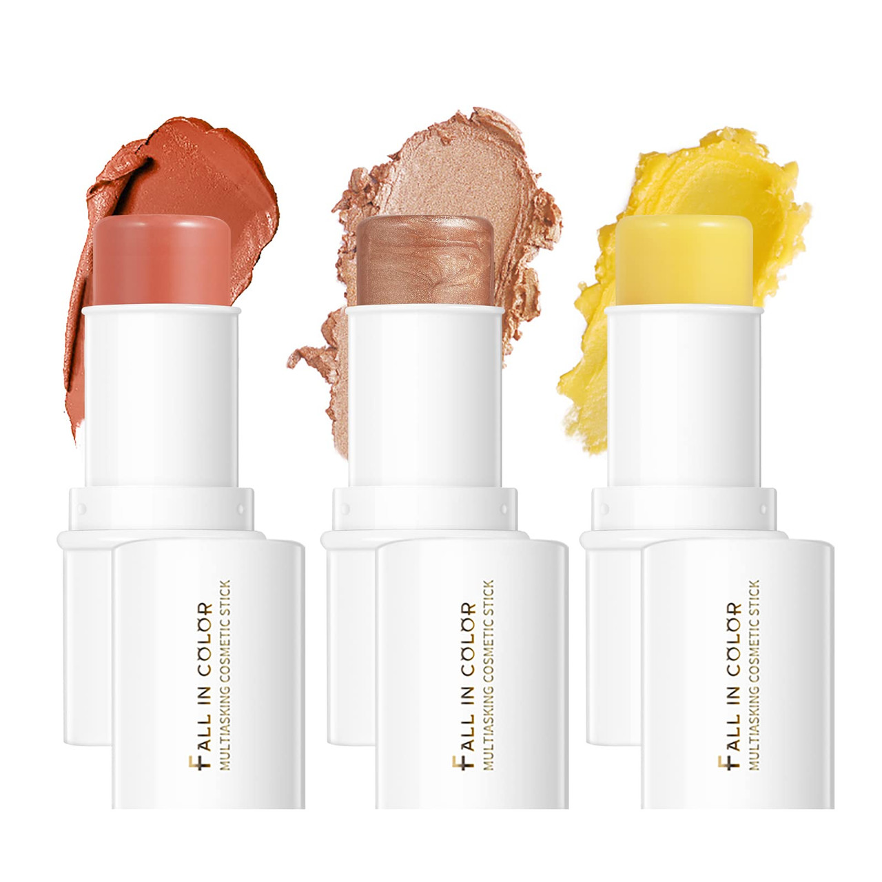 Makeup stick, Cosmetics Multi Stick Trio, Blush Stick, Highlighter