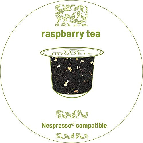 Raspberry black tea pods Nespresso 