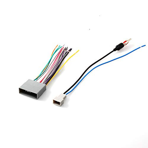 REDWOLF Car Stereo Radio Wiring Harness 
