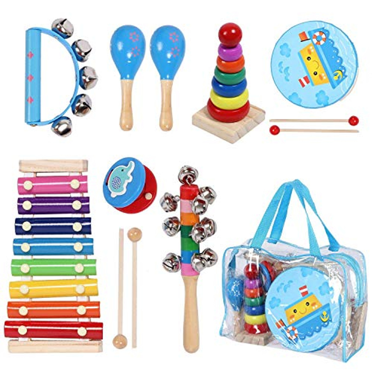 kids musical instruments wooden