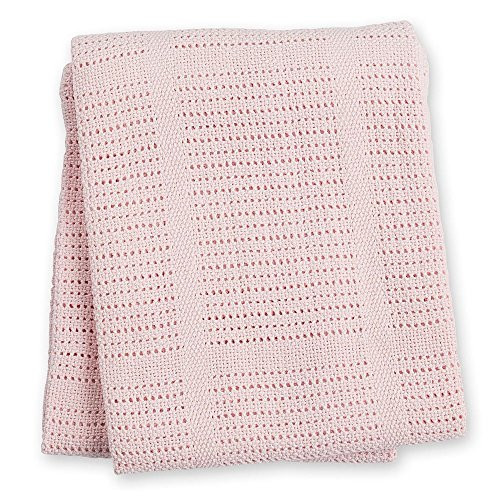 pink cellular blanket