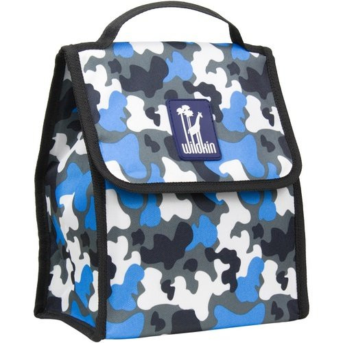 Wildkin Lunch Bag, Blue Camo 