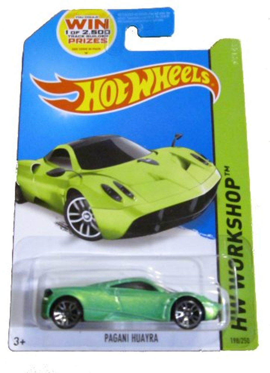 green pagani huayra hot wheels