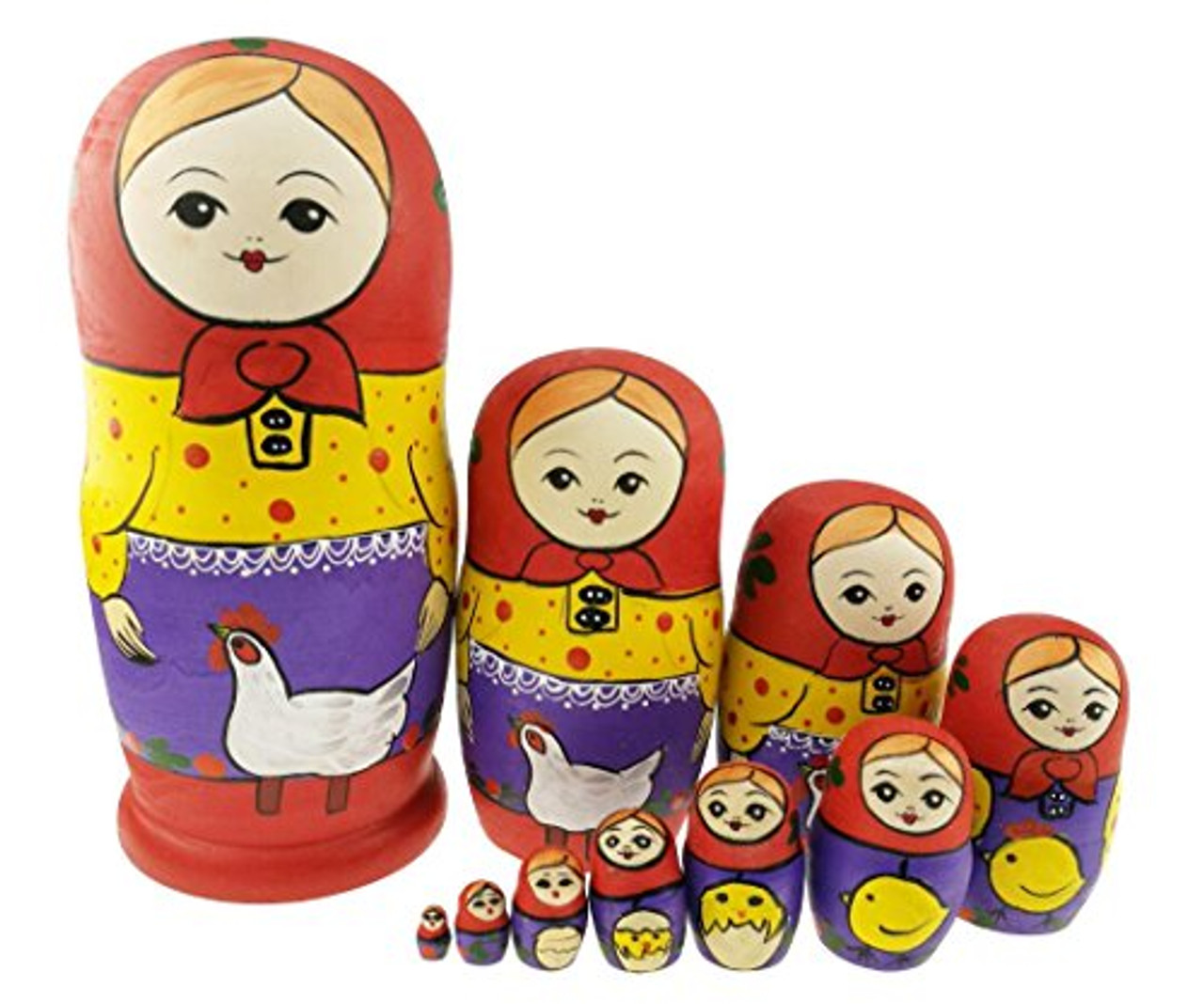 chicken nesting dolls