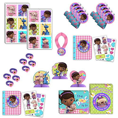 Doc Mcstuffins Birthday Party Favors Bundle - 8 Guests- Party ...