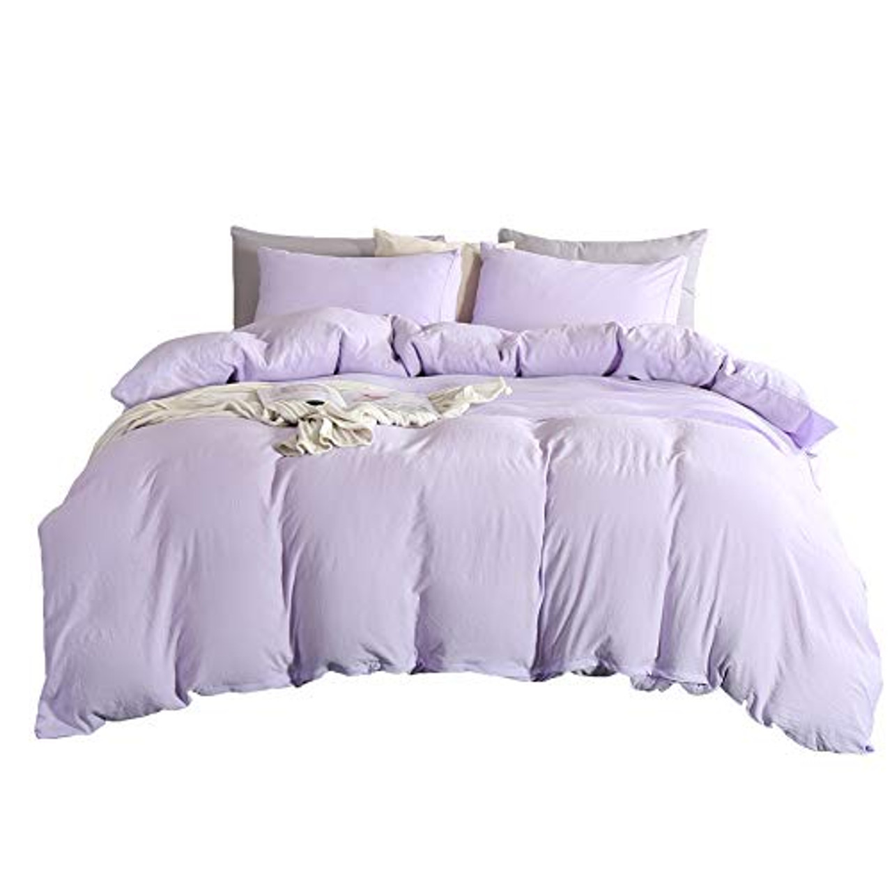 light lavender duvet cover