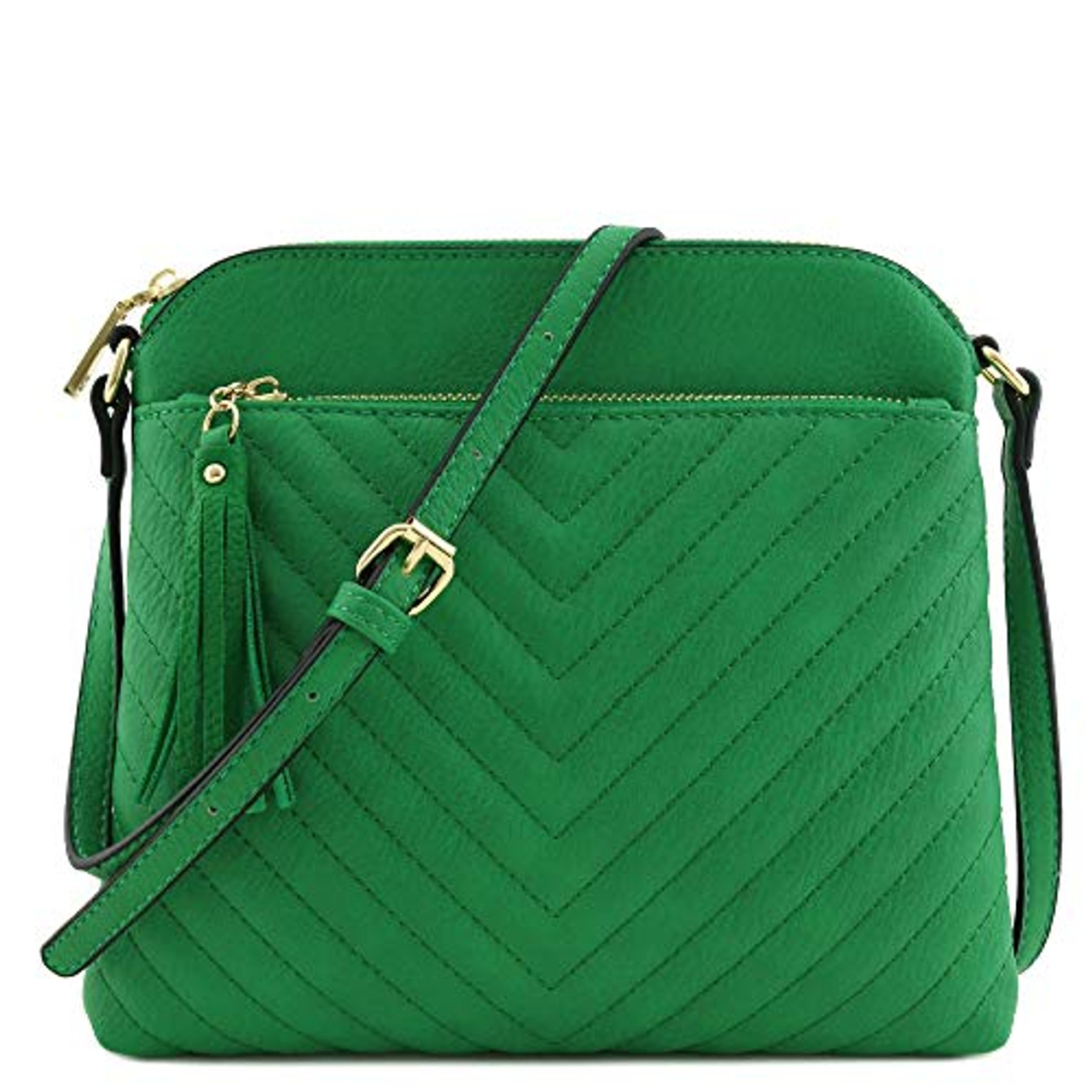 kelly green crossbody bag