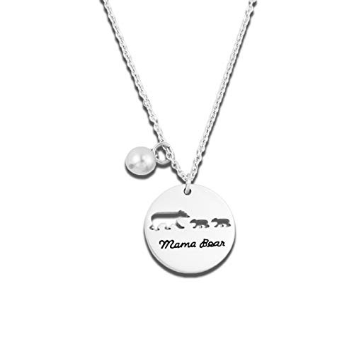 Mother Bear Necklace Mama Bear Jewelry 