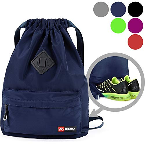 Drawstring Backpack String Bag Sackpack 