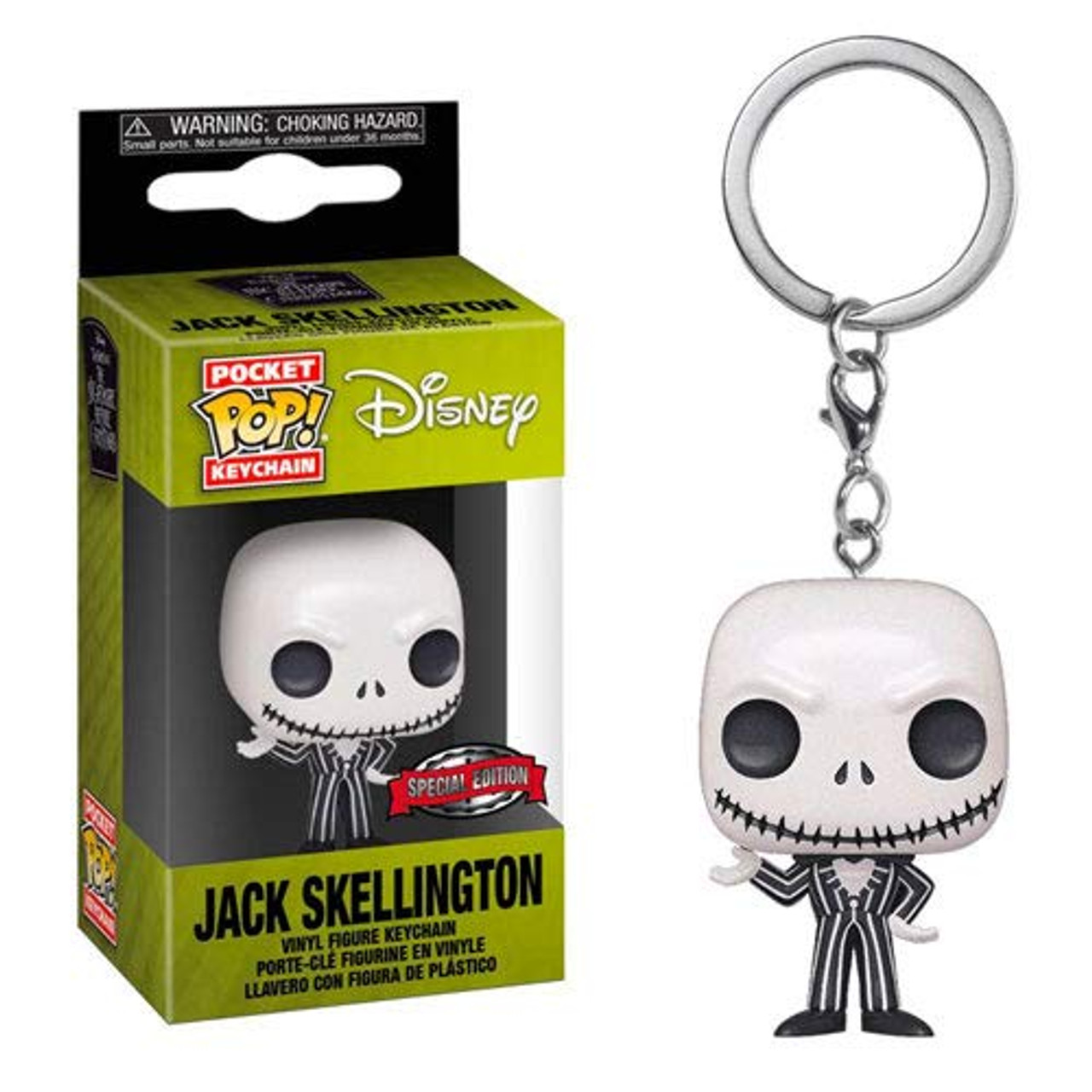 jack skellington funko keychain