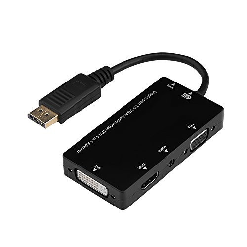 Ciglow Displayport to HDMI Adapter 4 in 