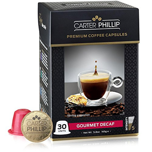 Decaf Espresso Capsules Compatible with 
