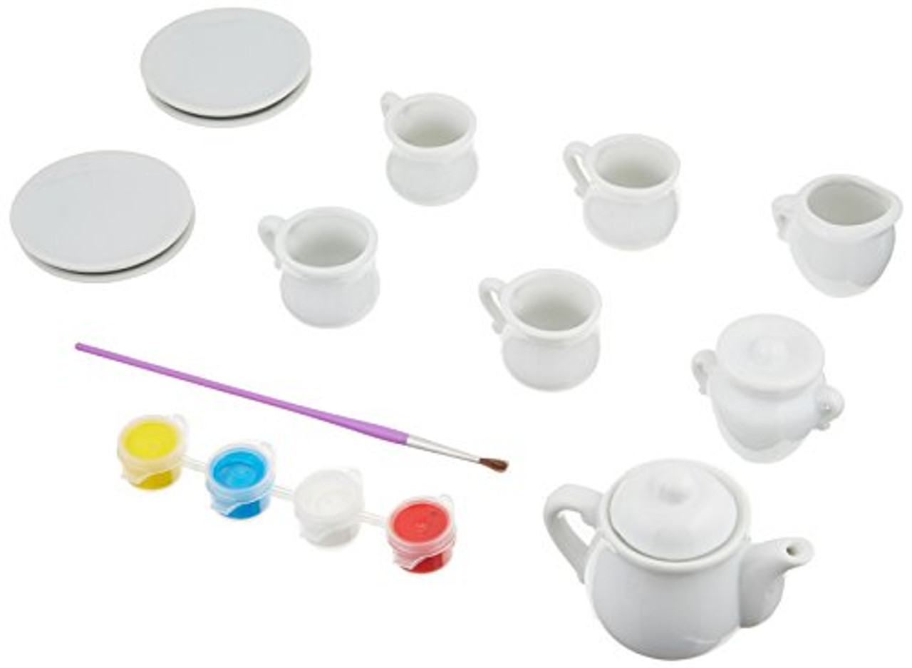 4m paint your own mini tea set