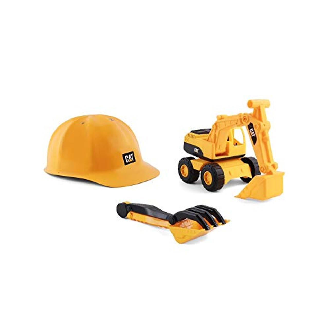 cattoysofficial cat construction fleet toy excavator