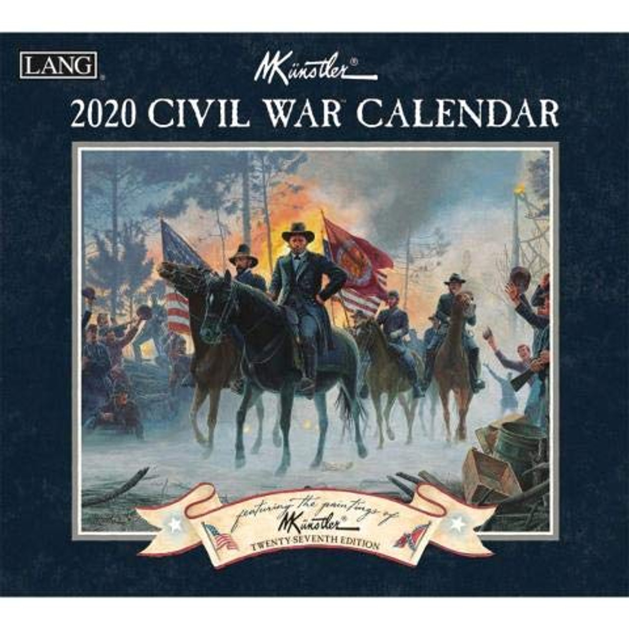 2020 The Lang Mort Kunstler Civil War Wall Calendar Warehousesoverstock