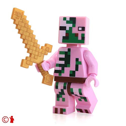 LEGO Minecraft MiniFigure Nether Fortress Zombie Pigman Exclusive