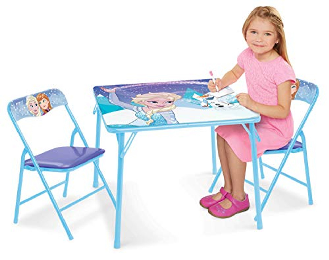 frozen 2 activity table and chair set