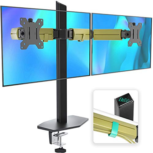 EleTab Dual Monitor Stand Heavy Duty 