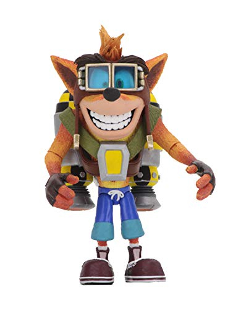 neca crash bandicoot action figure