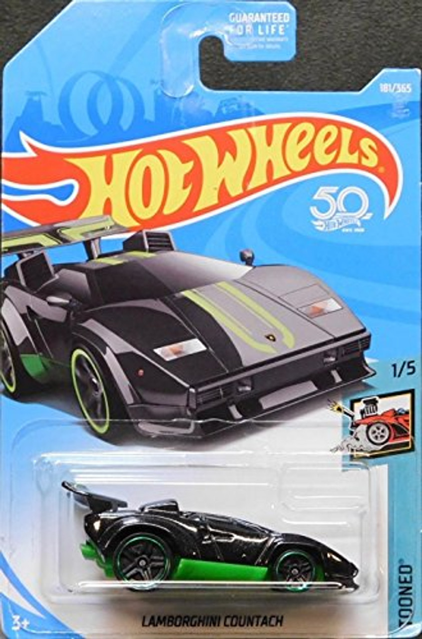 hot wheels lamborghini countach tooned