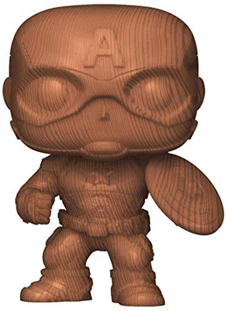 captain america wood pop