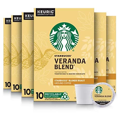 Starbucks Blonde Roast K Cup Coffee 