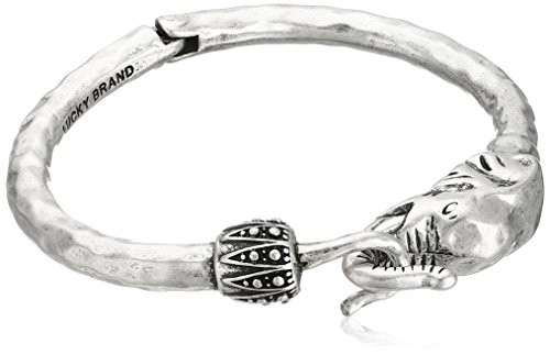 Lucky Brand Silver Elephant Cuff 