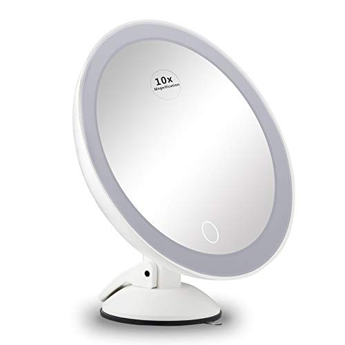Updated 2020 Version 10X Magnifying Makeup Vanity Mirror With Lights