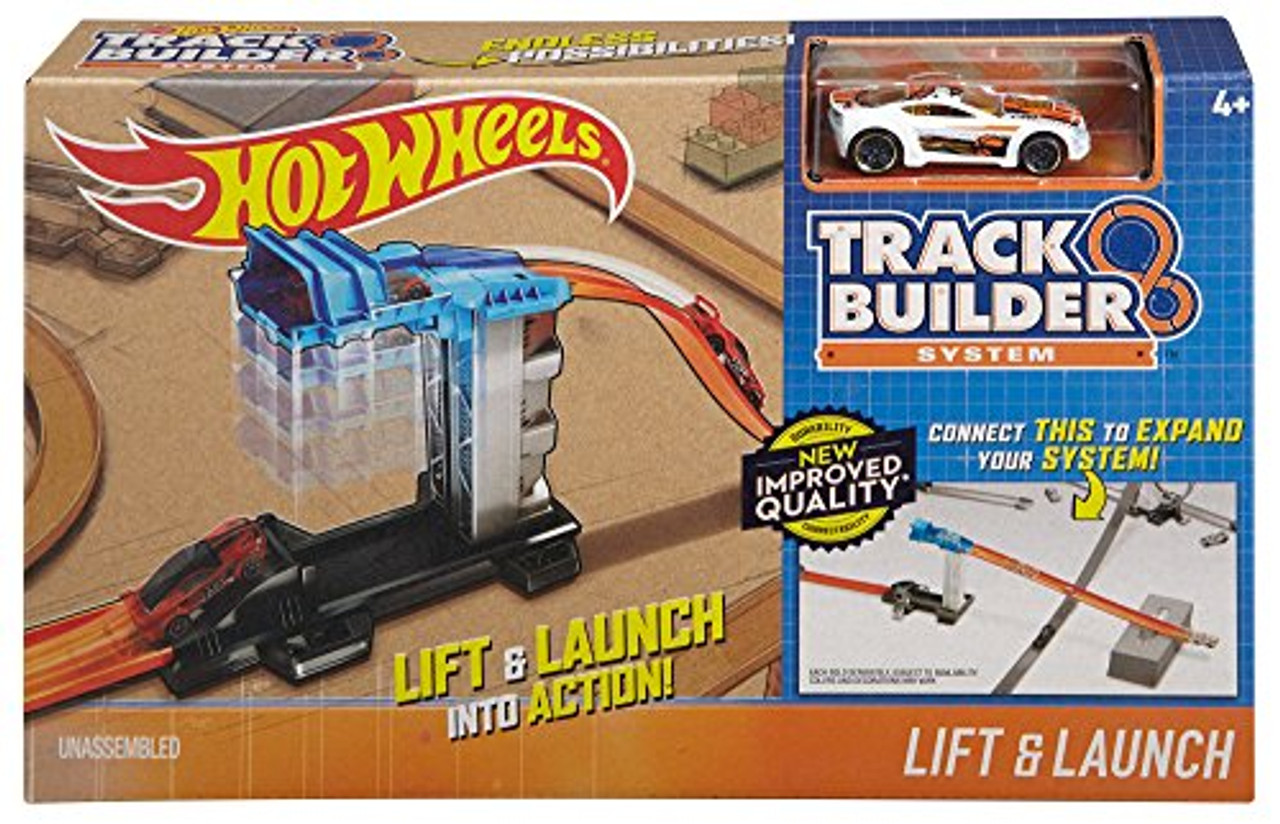 hot wheels lift and launch track builder