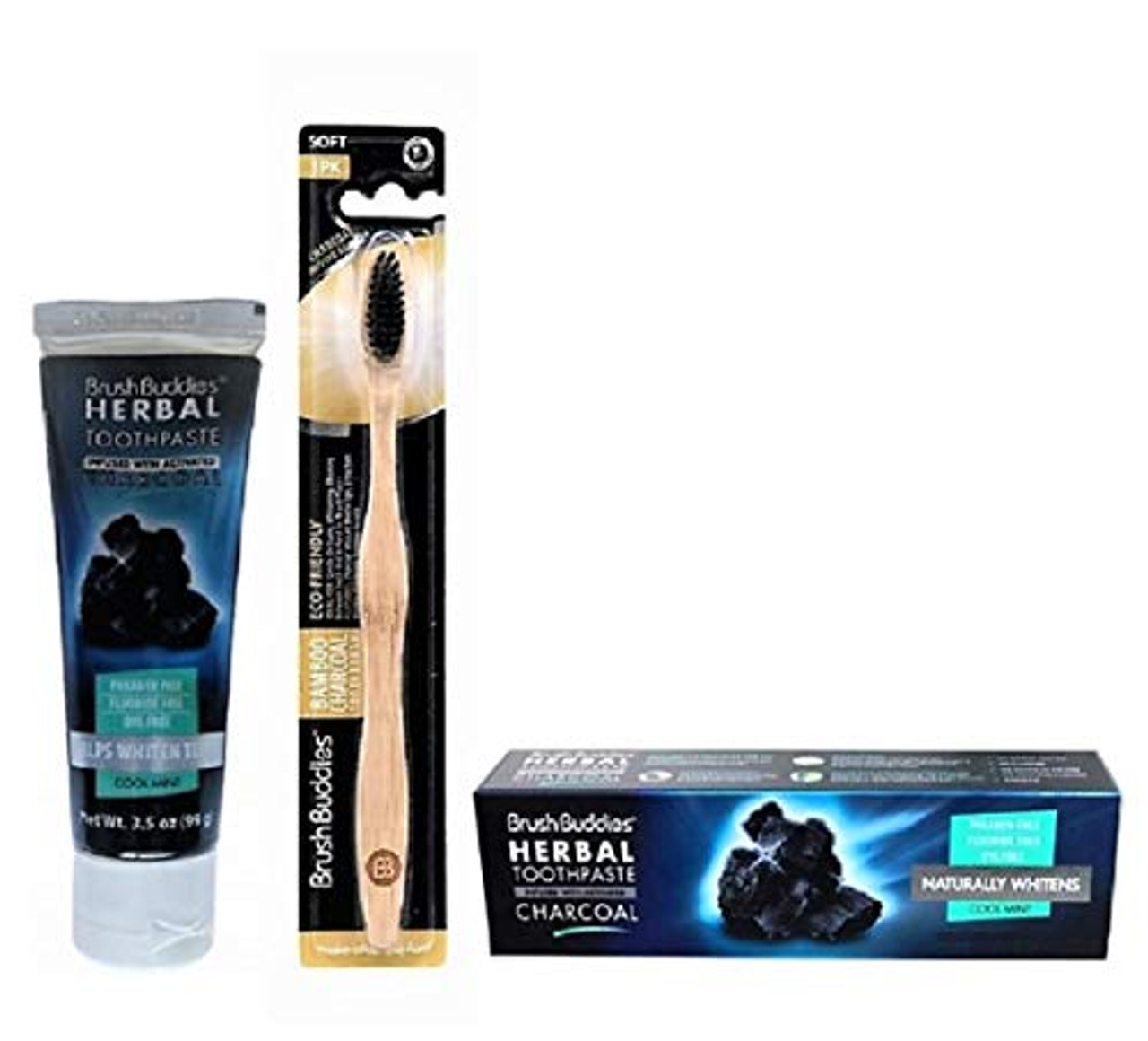 brush buddies herbal toothpaste charcoal reviews