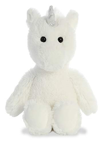 Aurora Unicorn Plush, White 