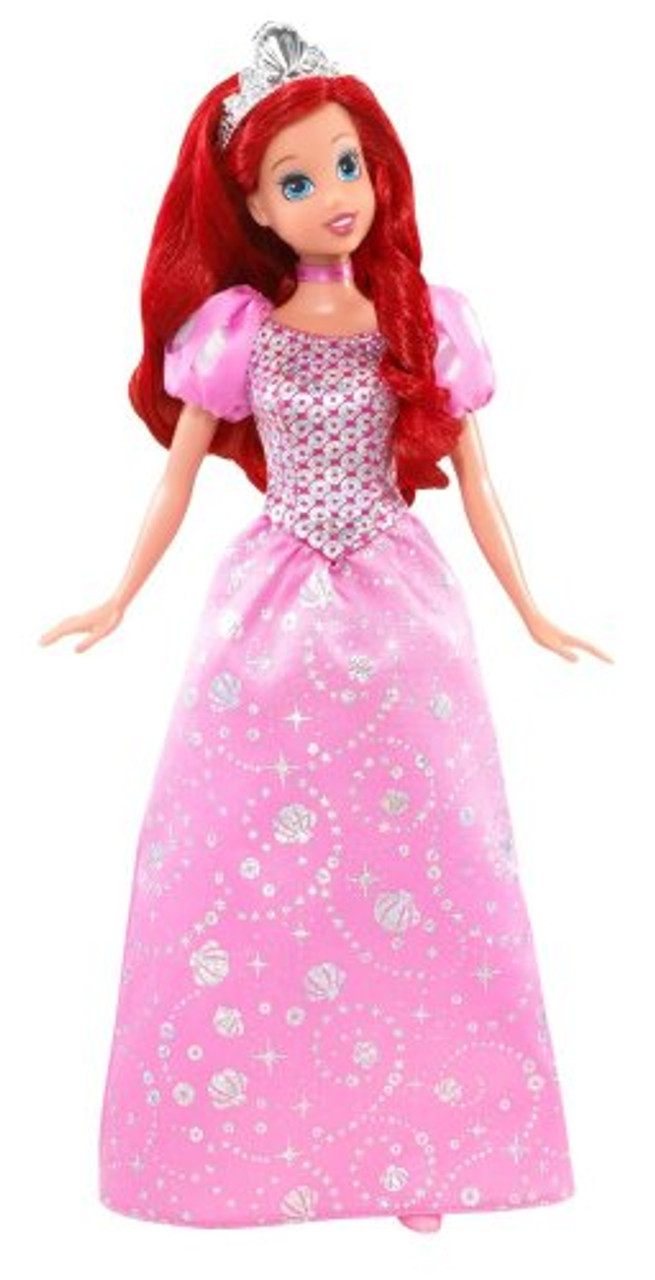 disney sparkling princess ariel doll