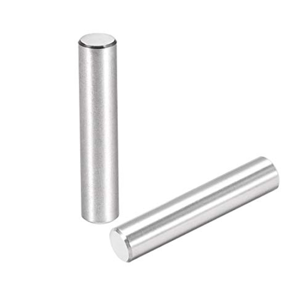 Uxcell 25pcs 6mm X 30mm Dowel Pin 304 Stainless Steel Cylindrical Shelf Support Pin Fasten 