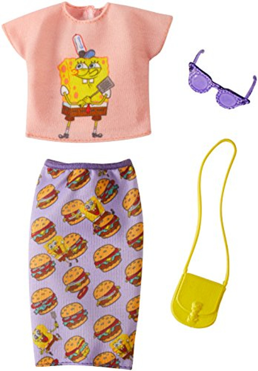 barbie spongebob fashion packs