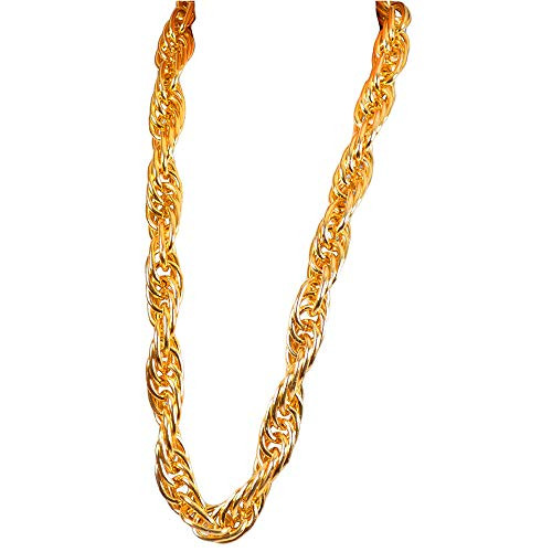 IFIX18k Fake Big Gold Rope Chain 