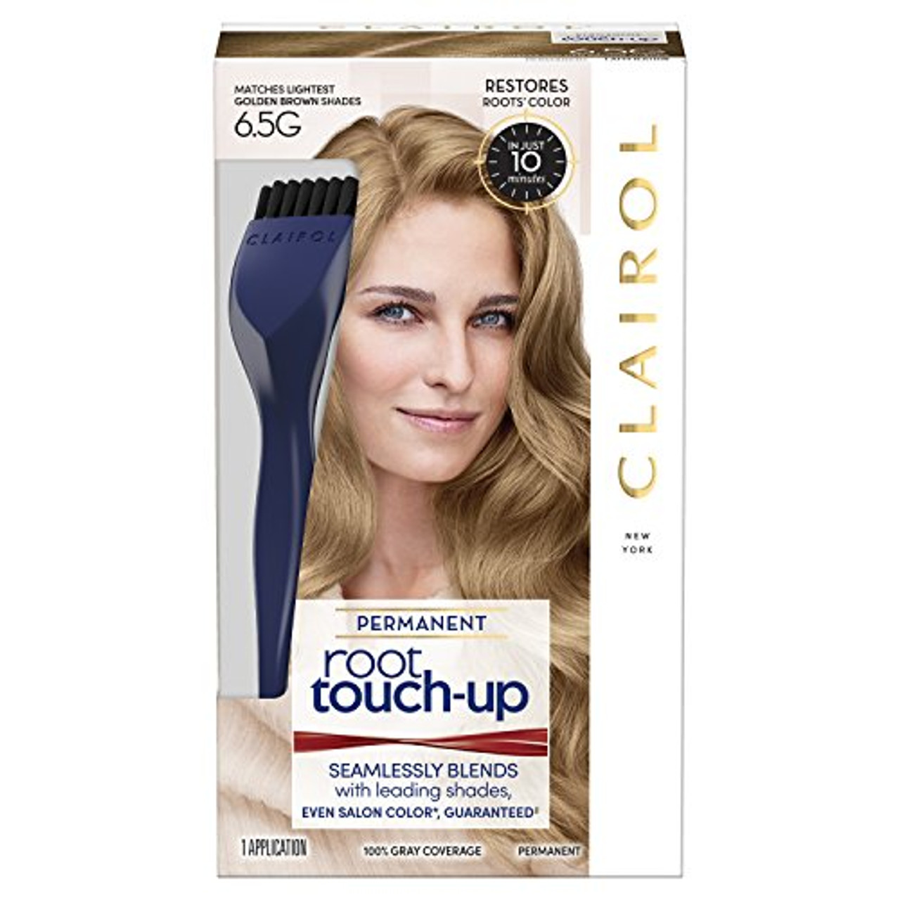 Clairol Root Touchup Permanent Hair Color Creme 65g Lightest Golden Brown 1 Count 