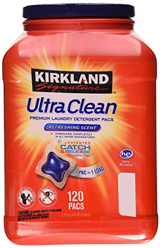 KIRKLAND SIGNATURE Ultra Clean Laundry Detergent 120 Pacs