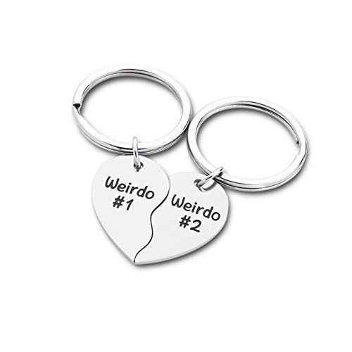 Best Friend Keychain Friendship Gift 