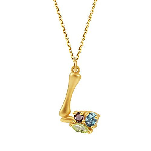 14K Gold Plated Letter Necklace for 